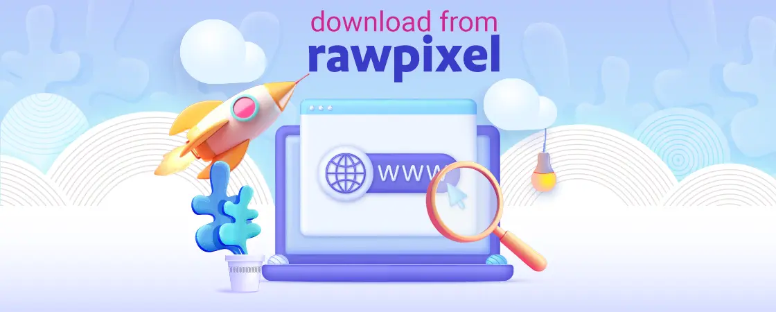 Buy and download from Rawpixel site