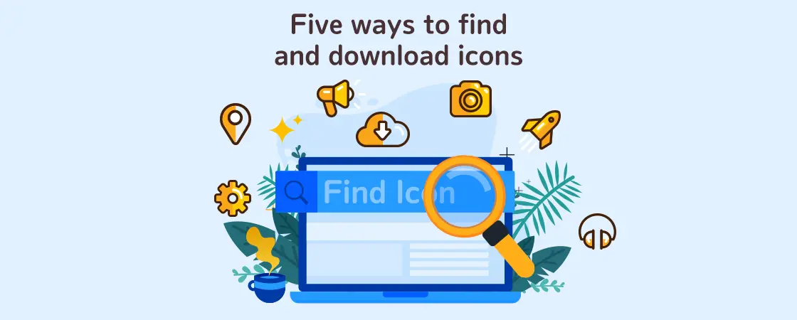 Five ways to find and download icons