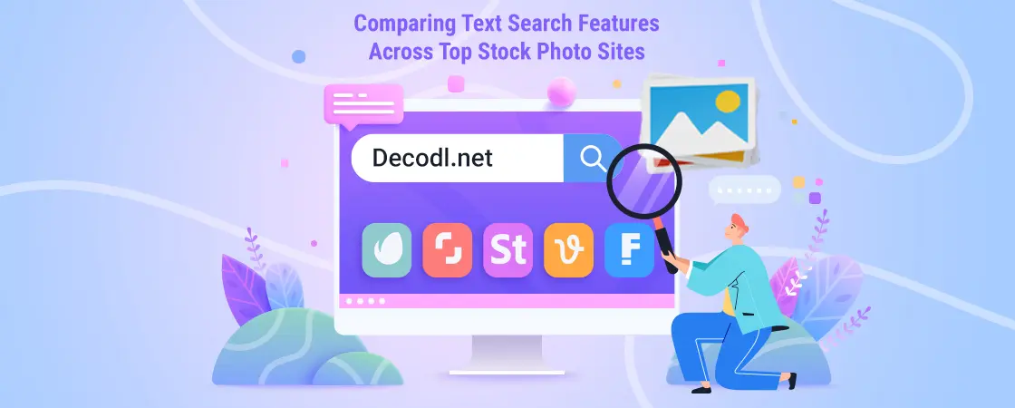 Comparing Text Search Features Across Top Stock Photo Sites