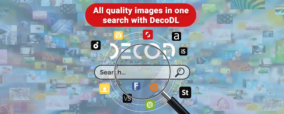 All quality images in one search with DecoDL